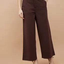 CODE by Lifestyle Women Wide Leg Mid-Rise Trouser-picture-22