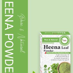 SKS BIOTECH Pure & Natural Heena Leaf Powder Hair Color - 200 g-11