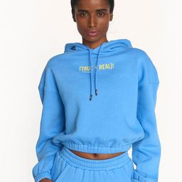 Hunnit Women Fleece Crop Outdoor Sporty Jacket-image-56