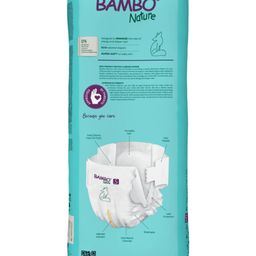 Bambo Nature Tape Diapers with Wetness Indicator Extra  Large Size - 44 Pieces image 4