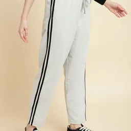 Unaone Women Pure Cotton Mid-Rise Track Pant-image-73