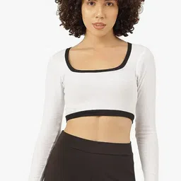 TRENDY ERA Print Cotton Crop Top-picture-52