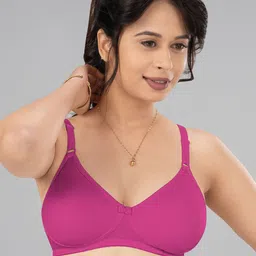 Lovable Women Full Coverage Lightly Padded Non-Wired Cotton T-shirt Bra-57
