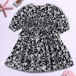 Bella Moda Print Fit & Flare Dress-image-32