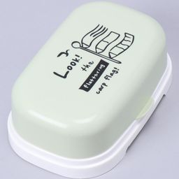 fab n funky Soap Case With Flag Print - Grey image 5