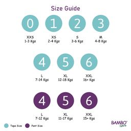 Bambo Nature Tape Diapers with Wetness Indicator Extra  Large Size - 44 Pieces image 5