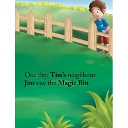 om books international All set to Read A Phonic Reader Tim and the Magical Bin Book - English image 5