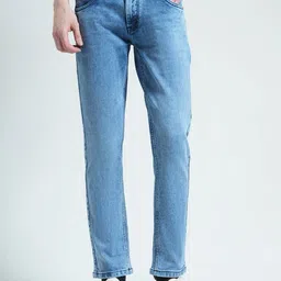 Monte Carlo Men Regular Fit Mid-Rise Light Fade Non Stretchable Jeans-image-95