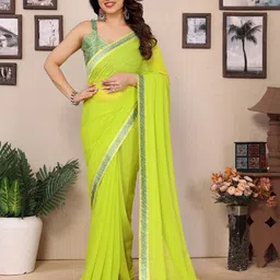 Moda Rapido Poly Georgette Saree-image-86