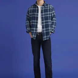 Pepe Jeans Men Tartan Checks Opaque Checked Casual Shirt-picture-39