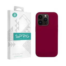 SPRIG Solid Printed iPhone 14 Pro Max Back Case Mobile Accessories-14