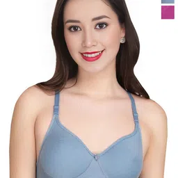Liigne Women Solid Full Coverage Regular Bra-picture-23