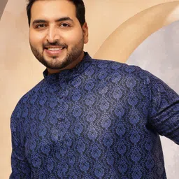 SOJANYA PLUS Men Bandhani Printed Kurta-picture-46