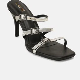 Lavie Slim Heeled Sandals with Buckles-40