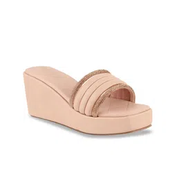 TRYME Women Embellished Wedge Sandals-image-96