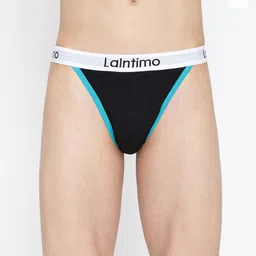 La Intimo Pack Of 2 Anti Microbial Thigh High Thongs Brief  LIBR020B-picture-19