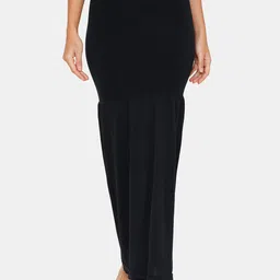 Zivame Women Black Solid Saree Shapewear ZI3068FASH0BLAK-image-57