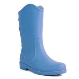 London Rag Blue Stylish High Rain Boots-picture-19