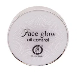Colors Queen Face Glow 2-in-1 Oil Control Compact - Beige 01-54