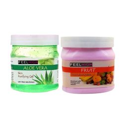 FEELHIGH Unisex Aloe Vera Gel & Fruit Cream 500 ml Each-13