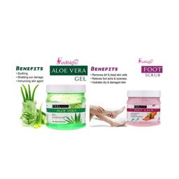 FEELHIGH Aloevera Gel & Foot Scrub -500 Gm-86