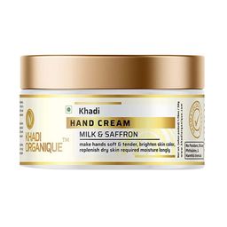 Khadi Organique Milk & Saffron Hand Cream 50gm-picture-48