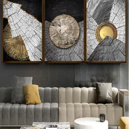 The Art House Multicoloured Abstract Painting Wall Art-image-78