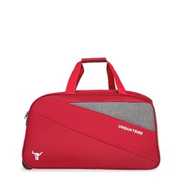 URBAN TRIBE Benin Colourblocked Duffel Trolley Bag-14