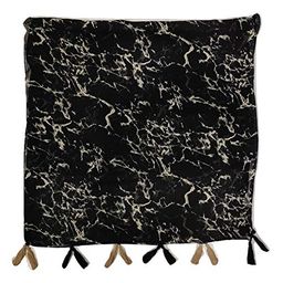 stolevilla ™ Women's Printed Poly Cotton Multicolored Scarf and Stoles with Pearl Tassels Set Of 2 (ST310) image 5