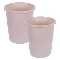 Kuber Industries Beige 2 Pieces Garbage Dustbins 10 L Each image 5