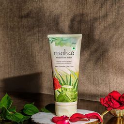 moha Herbal Face Wash with Neem Cucumber Aloe & Rose - 200 ml-9