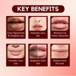 INTIMIFY Lip Serum Roll On For Soft & Supple Lips with Aloevera - 10 ml image 2