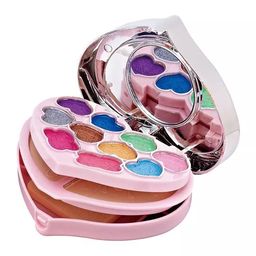 Ghelonadi Makeup Kit For Girls Full Kit Eye Shadow Lip Gloss Mirror Contour Powder Combination Palette Random-Design Random-Color Pack Of 1 image 4
