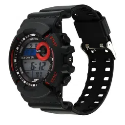Sonata Men Textured Straps Digital Automatic Watch 77130PP02W image 5