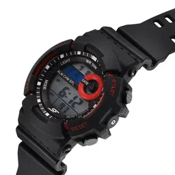 Sonata Men Textured Straps Digital Automatic Watch 77130PP02W image 2