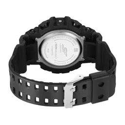 Sonata Men Textured Straps Digital Automatic Watch 77130PP02W image 3