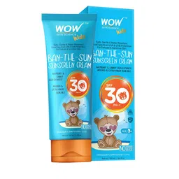 WOW SKIN SCIENCE Kids Age 3+ Ban-The-Sun SPF 30 PA++ Sunscreen Cream 100 ml-image-85