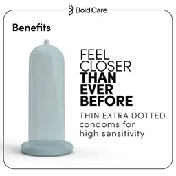 Bold Care Set Of 2 404 Extra Dots & Nano Thin Condoms - 10Pcs Each image 4