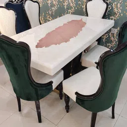 FABINALIV Copper Toned Floral Textured PVC Table Runner-image-79