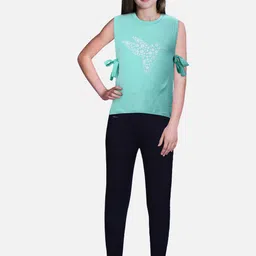 Gini and Jony Girls Floral Printed Sleeveless Cotton Top-picture-33
