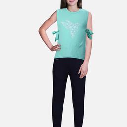 Gini and Jony Printed Round Neck Sleeveless Cotton Top-image-40
