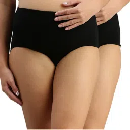Morph Maternity Pack Of 2 Maternity Panties - Black-picture-13