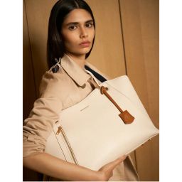 MIRAGGIO Dakota Ivory Shoulder Tote Bag-picture-14