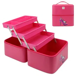 NFI Essentials PU 3 Layer Makeup Box (L)-picture-31