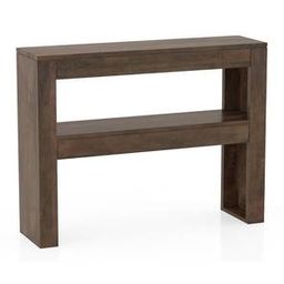 urban ladder Epsilon Solid Wood Console Table in Danish Walnut Finish-picture-13