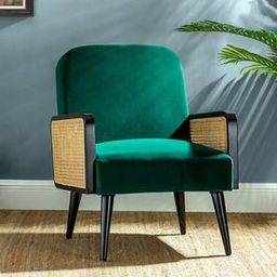 home lifestylez Haden Accent Chair in Dark Green Colour-picture-33