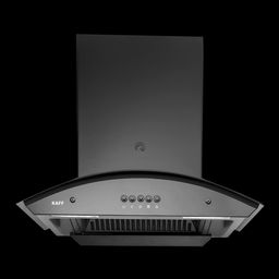 KAFF MARINA DHC 60cm 1080m3/hr Ducted Auto Clean Wall Mounted Chimney with Soft Push Control (Black)-picture-13