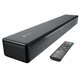 PORTRONICS Sound Slick 8 80W Bluetooth Soundbar with Remote (Surround Sound, 2.0 Channel, Black)-image-3