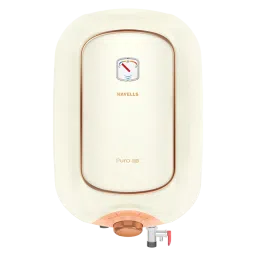 HAVELLS Puro DX 25 Litre 4 Star Vertical Storage Geyser with Feroglas Technology (Ivory Pink)-picture-2