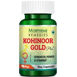 Morpheme Remedies Kohinoor Gold Plus For Strength-power & Stamina (60 Veg Capsules)-picture-5